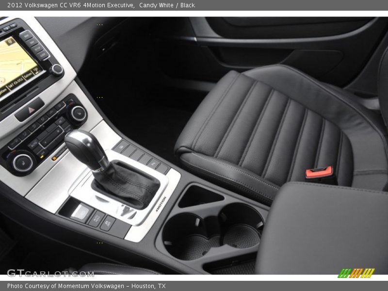 Candy White / Black 2012 Volkswagen CC VR6 4Motion Executive