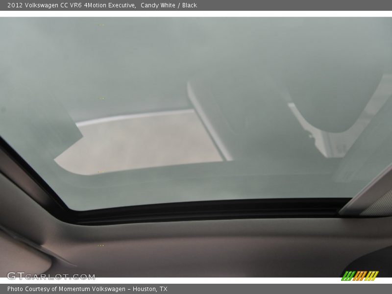Candy White / Black 2012 Volkswagen CC VR6 4Motion Executive