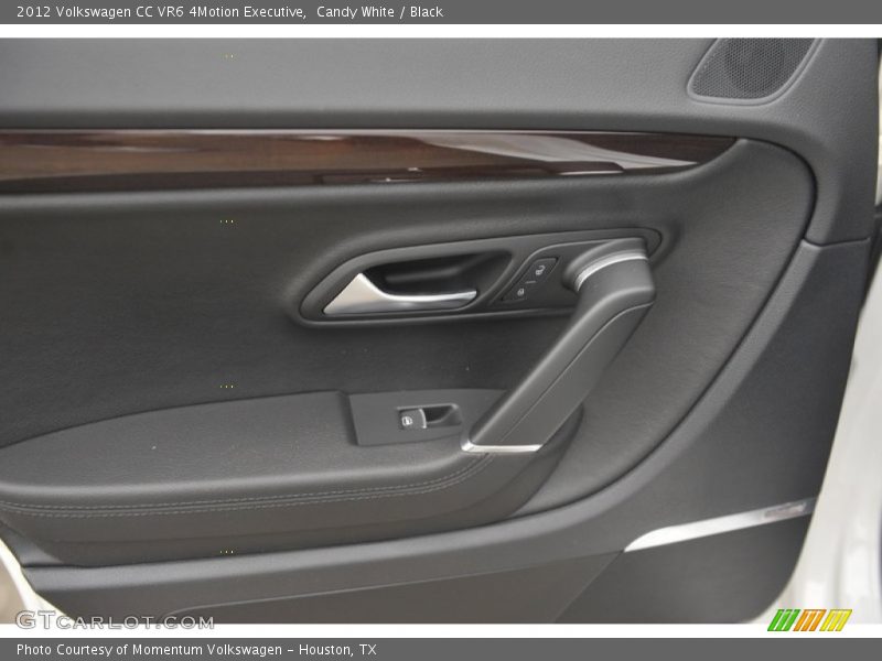 Candy White / Black 2012 Volkswagen CC VR6 4Motion Executive