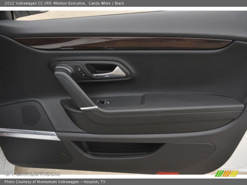 Candy White / Black 2012 Volkswagen CC VR6 4Motion Executive