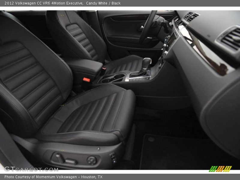 Candy White / Black 2012 Volkswagen CC VR6 4Motion Executive