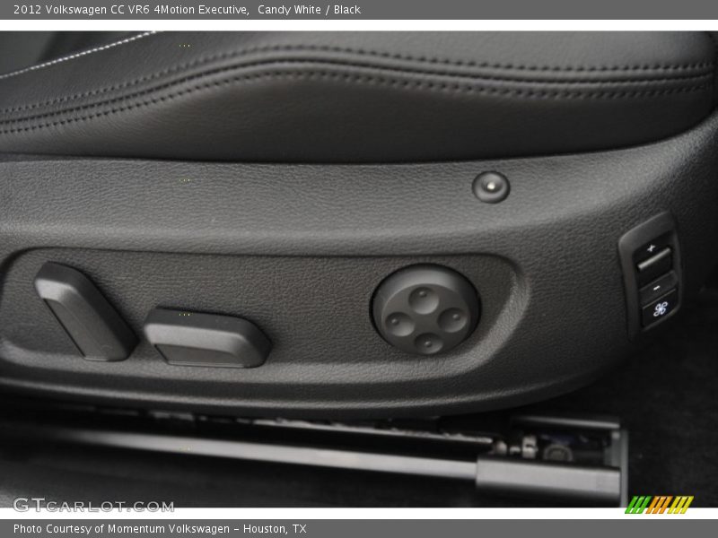 Candy White / Black 2012 Volkswagen CC VR6 4Motion Executive