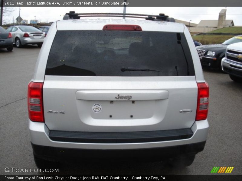 Bright Silver Metallic / Dark Slate Gray 2011 Jeep Patriot Latitude 4x4