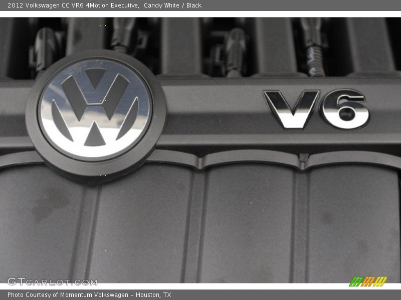 Candy White / Black 2012 Volkswagen CC VR6 4Motion Executive