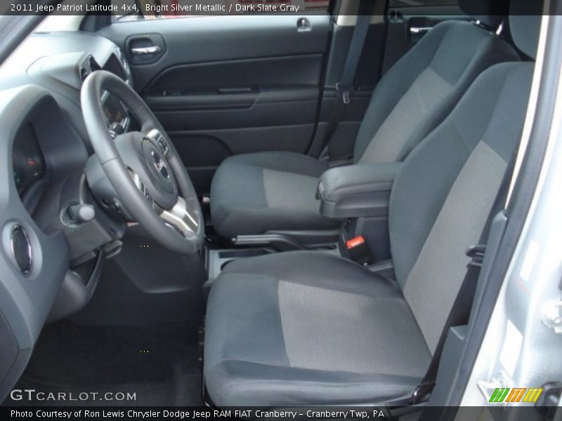 Bright Silver Metallic / Dark Slate Gray 2011 Jeep Patriot Latitude 4x4