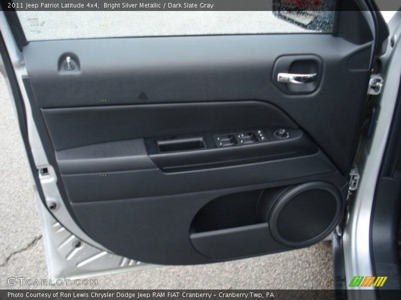 Bright Silver Metallic / Dark Slate Gray 2011 Jeep Patriot Latitude 4x4
