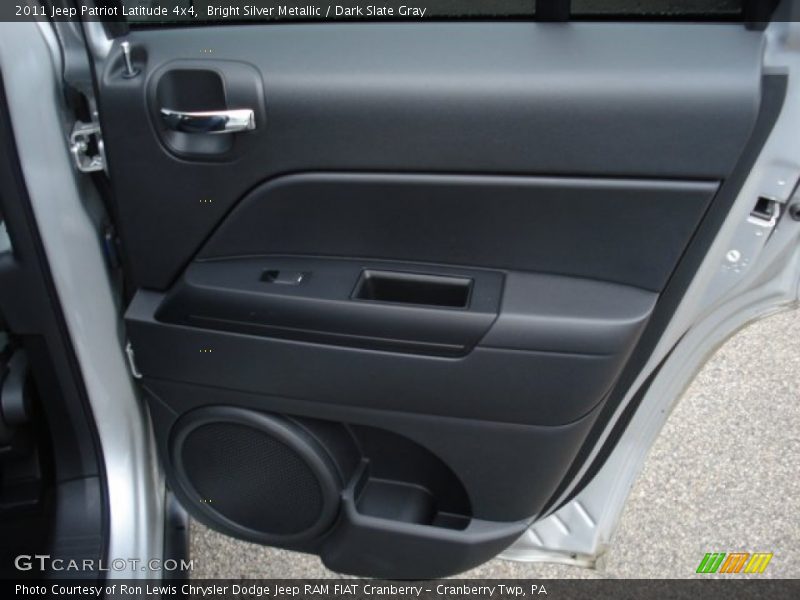 Bright Silver Metallic / Dark Slate Gray 2011 Jeep Patriot Latitude 4x4