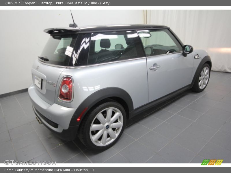 Pure Silver Metallic / Black/Grey 2009 Mini Cooper S Hardtop