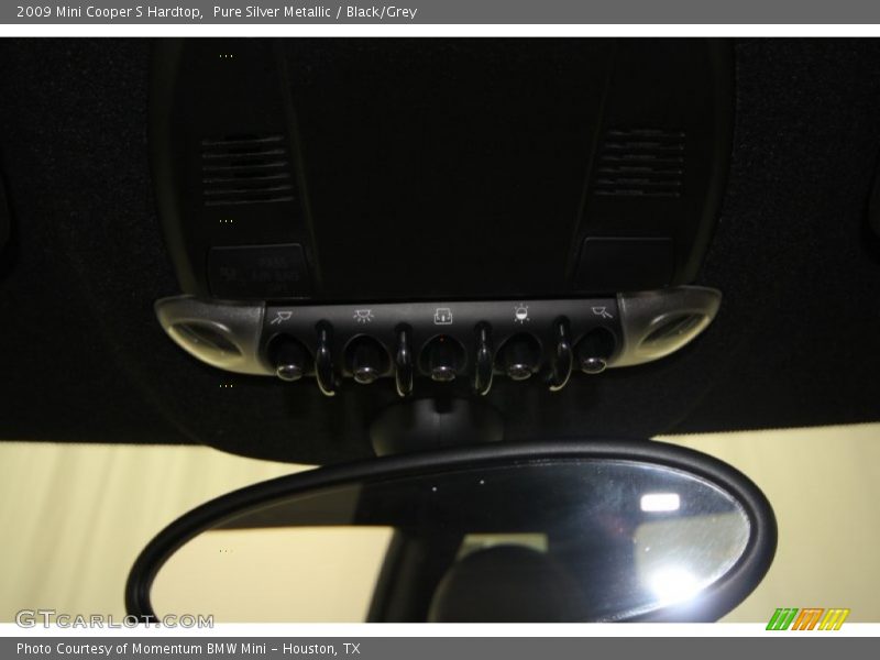Pure Silver Metallic / Black/Grey 2009 Mini Cooper S Hardtop