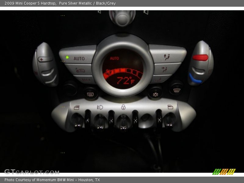 Pure Silver Metallic / Black/Grey 2009 Mini Cooper S Hardtop
