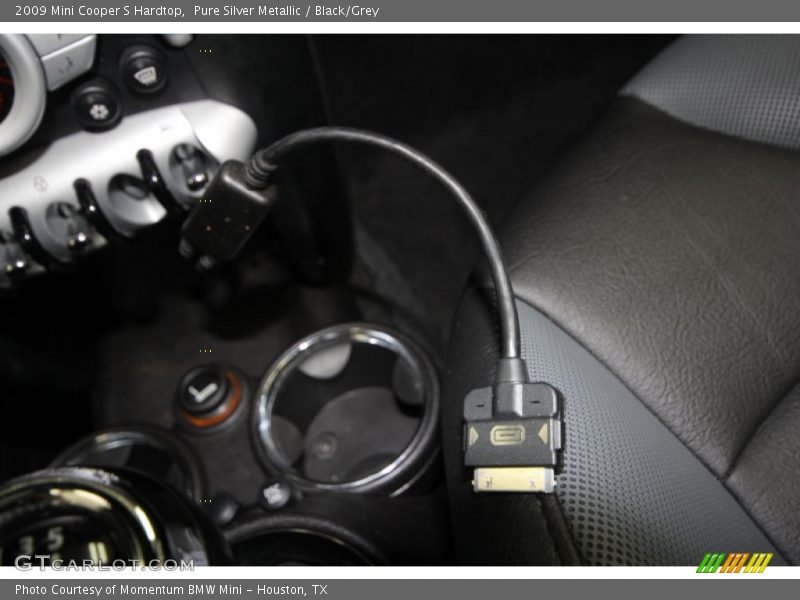 Pure Silver Metallic / Black/Grey 2009 Mini Cooper S Hardtop