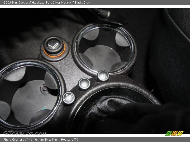 Pure Silver Metallic / Black/Grey 2009 Mini Cooper S Hardtop