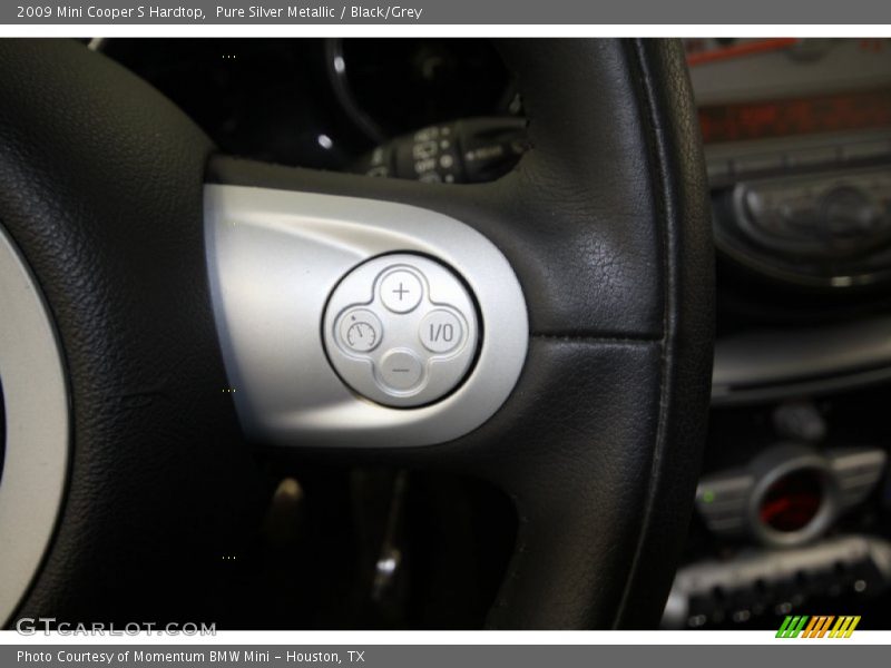 Pure Silver Metallic / Black/Grey 2009 Mini Cooper S Hardtop