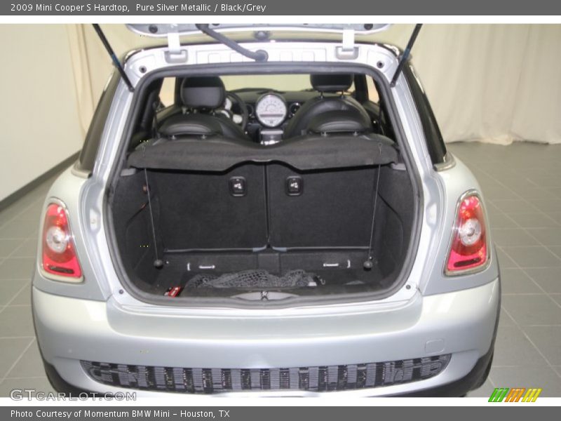 Pure Silver Metallic / Black/Grey 2009 Mini Cooper S Hardtop
