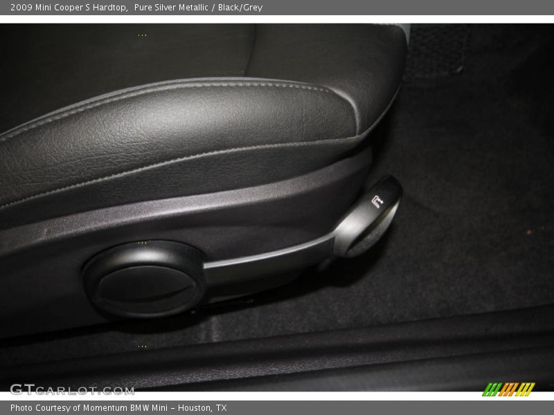Pure Silver Metallic / Black/Grey 2009 Mini Cooper S Hardtop