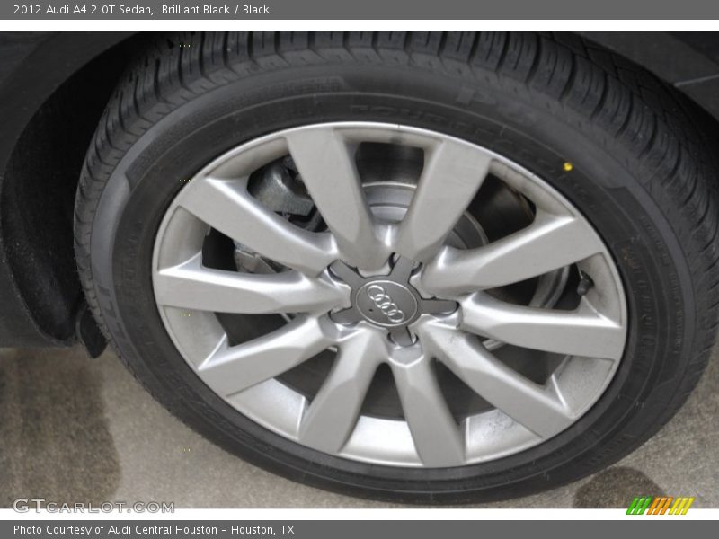 Brilliant Black / Black 2012 Audi A4 2.0T Sedan