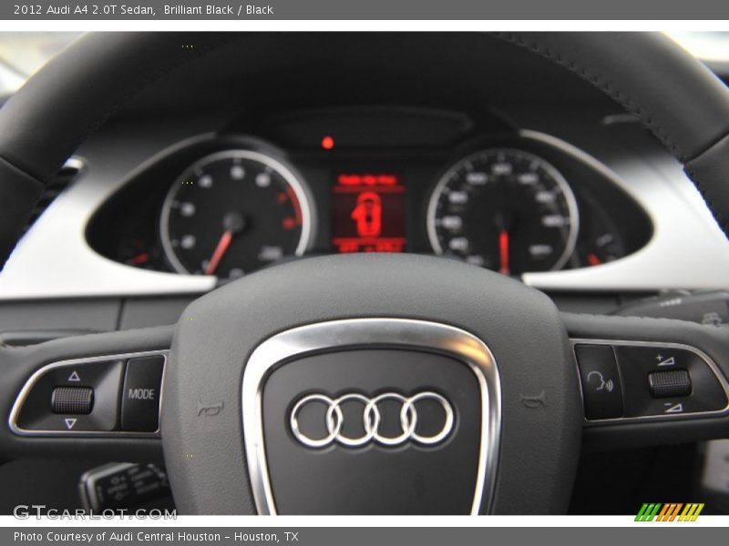 Brilliant Black / Black 2012 Audi A4 2.0T Sedan