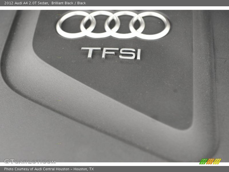 Brilliant Black / Black 2012 Audi A4 2.0T Sedan