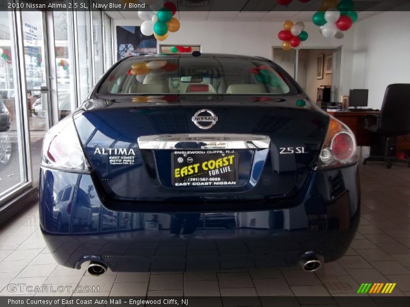 Navy Blue / Blond 2010 Nissan Altima 2.5 SL