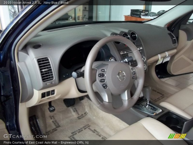 Navy Blue / Blond 2010 Nissan Altima 2.5 SL