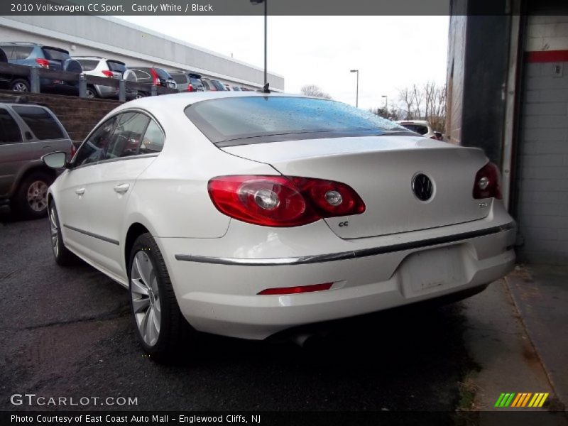 Candy White / Black 2010 Volkswagen CC Sport