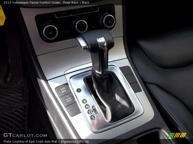  2010 Passat Komfort Sedan 6 Speed Tiptronic DSG Dual-Clutch Automatic Shifter
