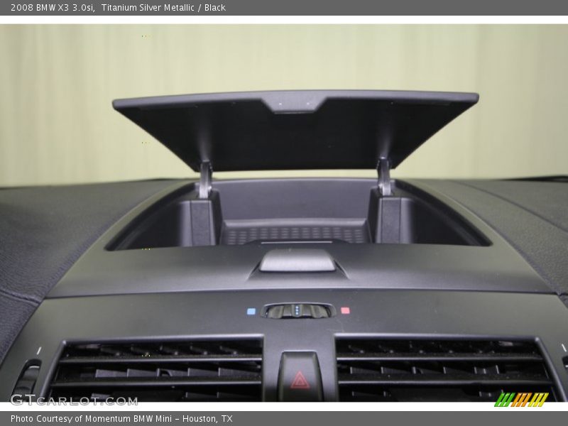 Titanium Silver Metallic / Black 2008 BMW X3 3.0si