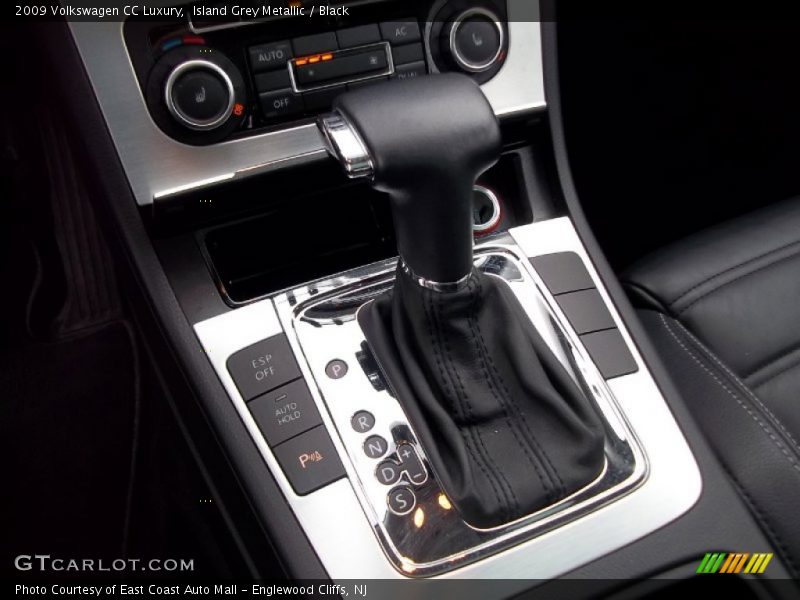 Island Grey Metallic / Black 2009 Volkswagen CC Luxury