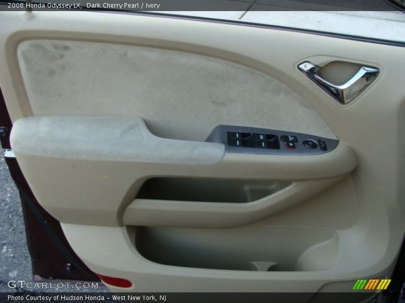 Dark Cherry Pearl / Ivory 2008 Honda Odyssey LX