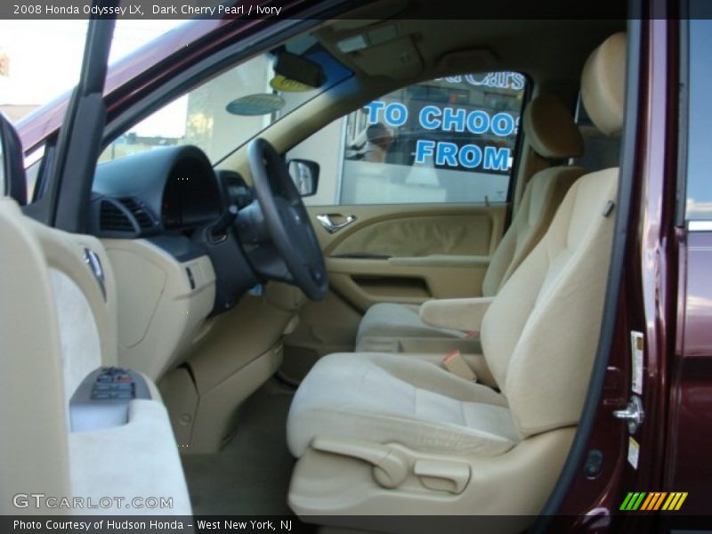 Dark Cherry Pearl / Ivory 2008 Honda Odyssey LX