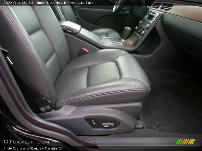 Ember Black Metallic / Anthracite Black 2009 Volvo S80 3.2