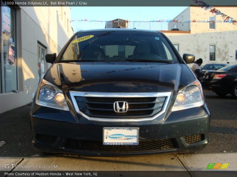 Bali Blue Pearl / Gray 2009 Honda Odyssey LX