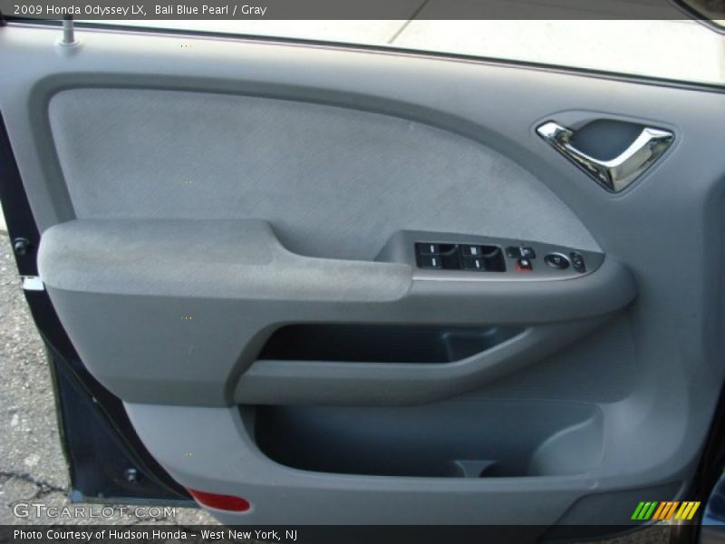 Bali Blue Pearl / Gray 2009 Honda Odyssey LX