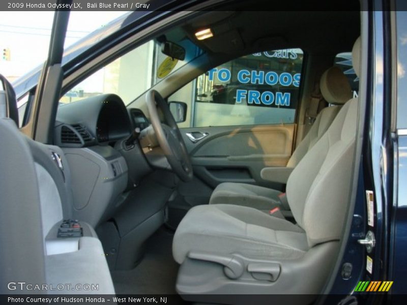 Bali Blue Pearl / Gray 2009 Honda Odyssey LX
