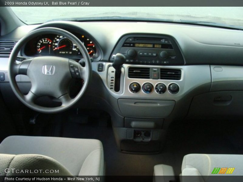 Bali Blue Pearl / Gray 2009 Honda Odyssey LX