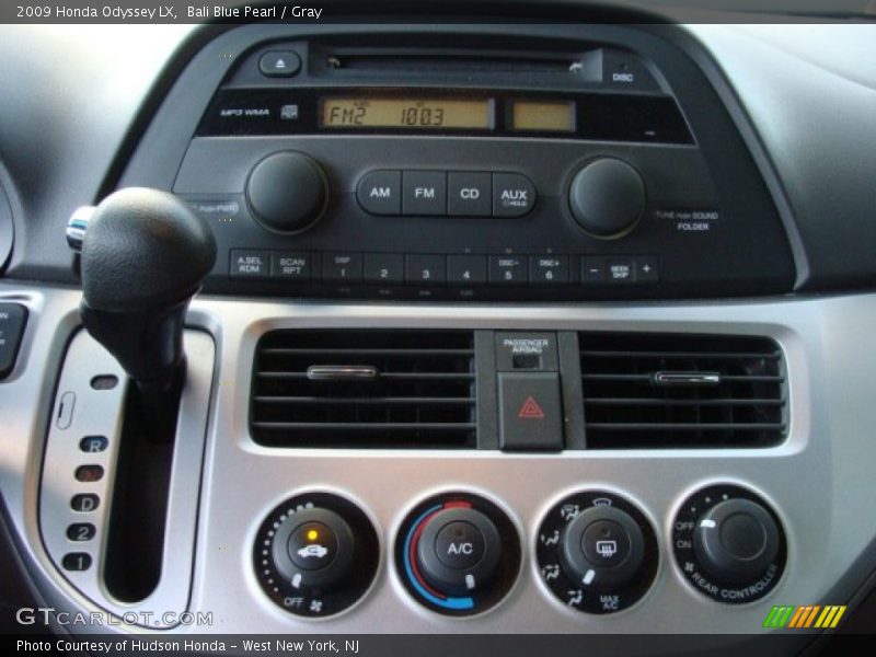 Bali Blue Pearl / Gray 2009 Honda Odyssey LX