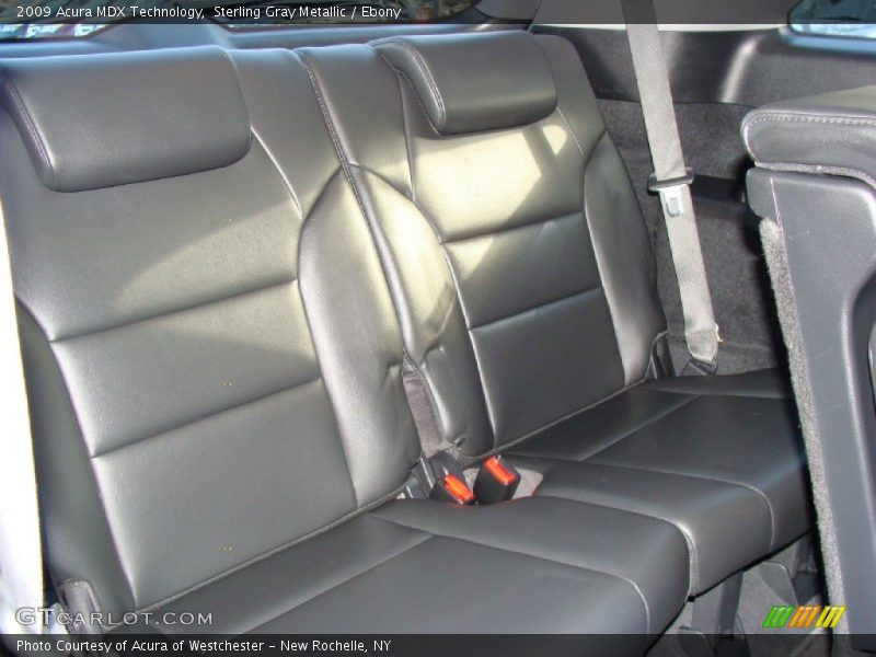 Sterling Gray Metallic / Ebony 2009 Acura MDX Technology