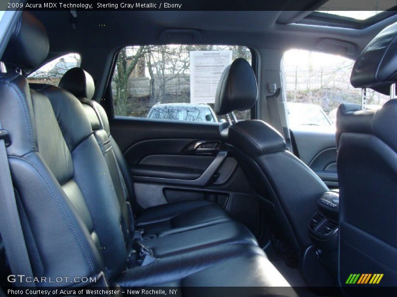 Sterling Gray Metallic / Ebony 2009 Acura MDX Technology