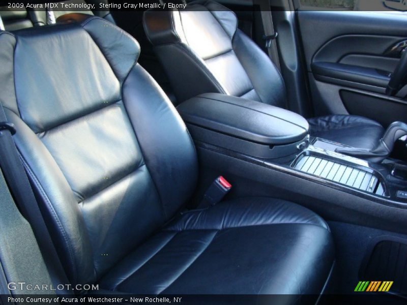 Sterling Gray Metallic / Ebony 2009 Acura MDX Technology