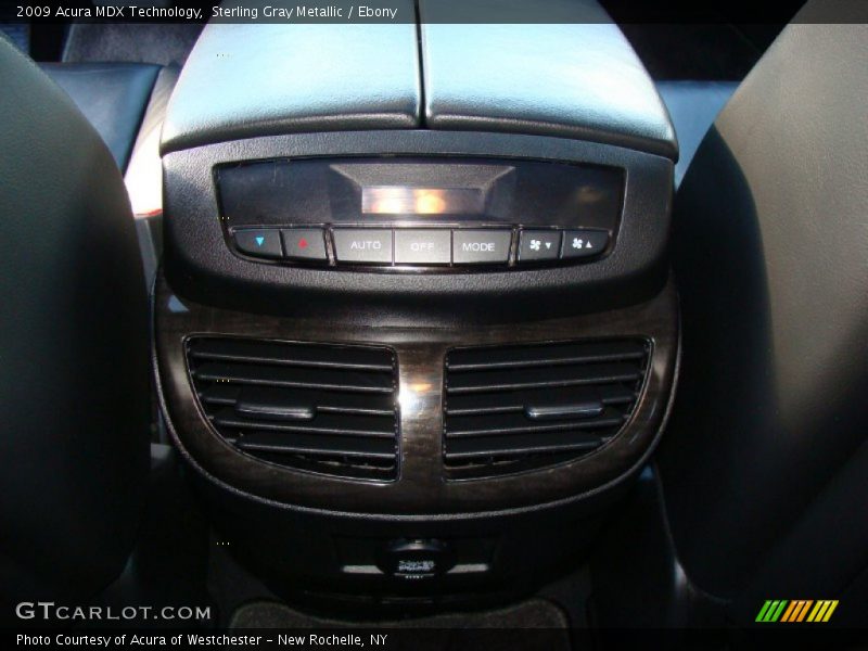 Sterling Gray Metallic / Ebony 2009 Acura MDX Technology