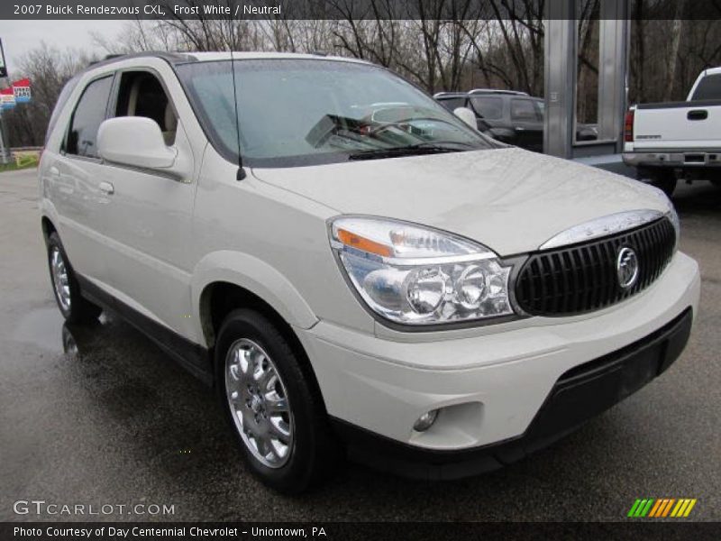 Frost White / Neutral 2007 Buick Rendezvous CXL