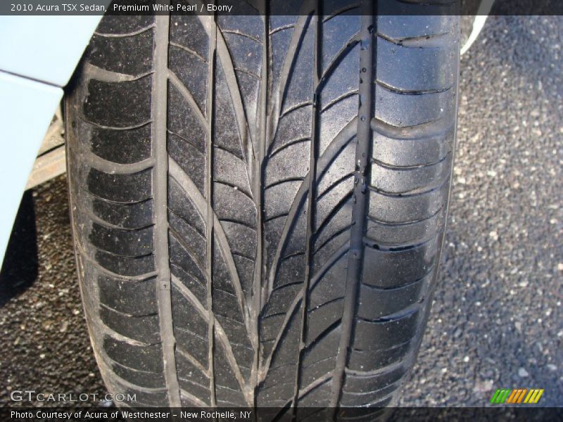 Premium White Pearl / Ebony 2010 Acura TSX Sedan