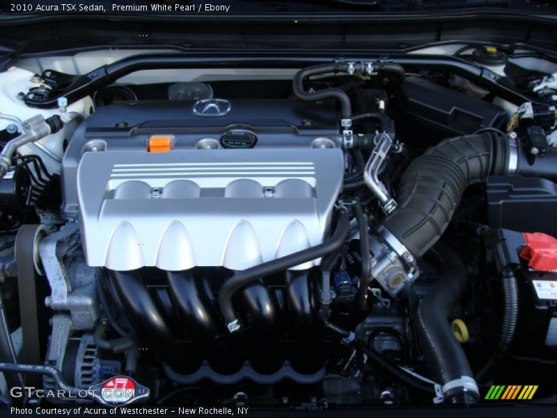 Premium White Pearl / Ebony 2010 Acura TSX Sedan