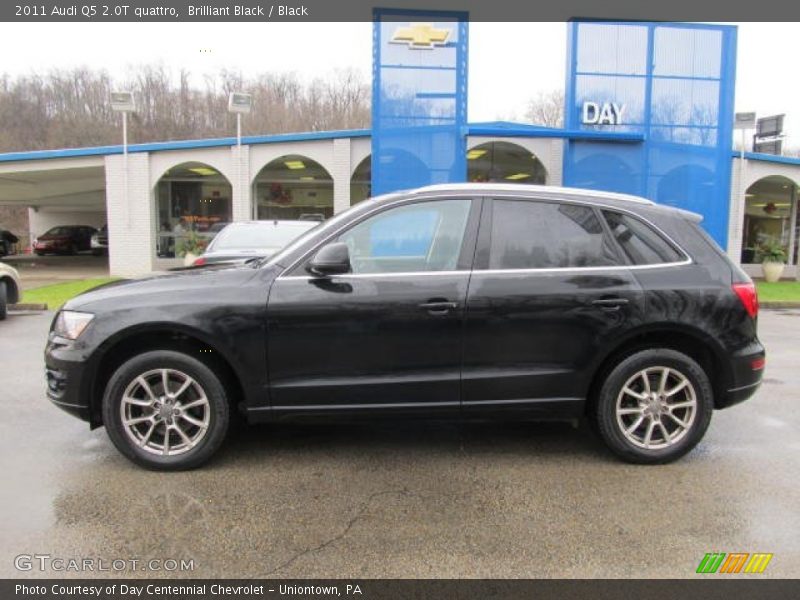 Brilliant Black / Black 2011 Audi Q5 2.0T quattro
