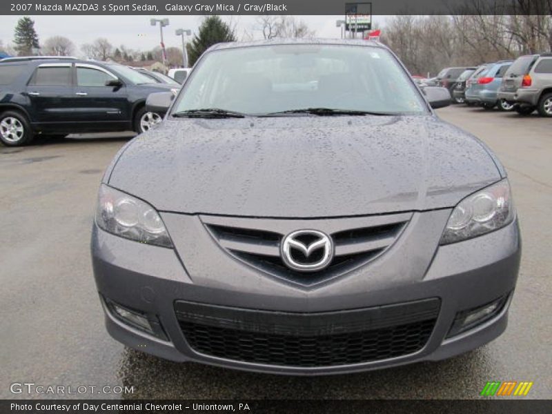 Galaxy Gray Mica / Gray/Black 2007 Mazda MAZDA3 s Sport Sedan