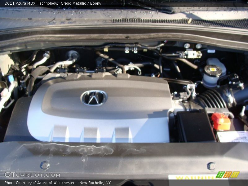 Grigio Metallic / Ebony 2011 Acura MDX Technology