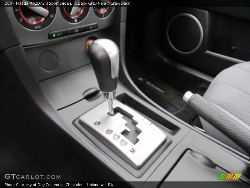 Galaxy Gray Mica / Gray/Black 2007 Mazda MAZDA3 s Sport Sedan