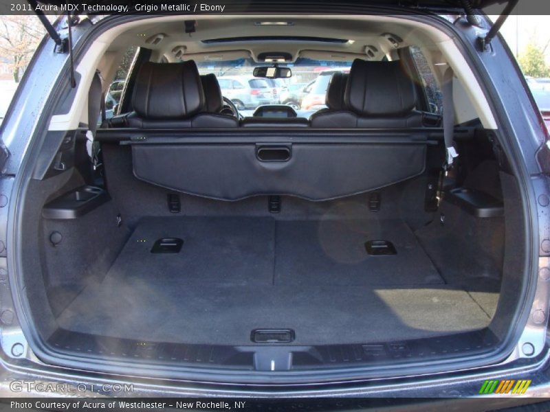 Grigio Metallic / Ebony 2011 Acura MDX Technology
