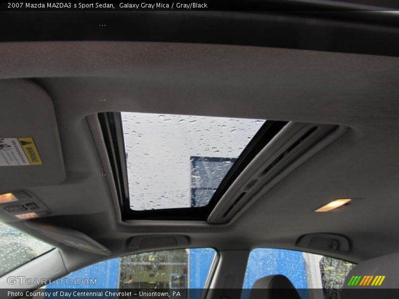 Galaxy Gray Mica / Gray/Black 2007 Mazda MAZDA3 s Sport Sedan