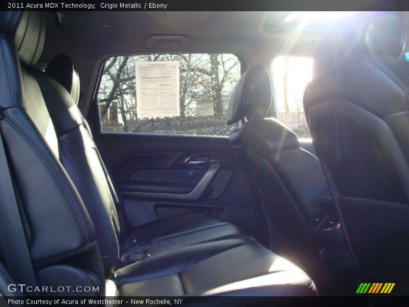 Grigio Metallic / Ebony 2011 Acura MDX Technology